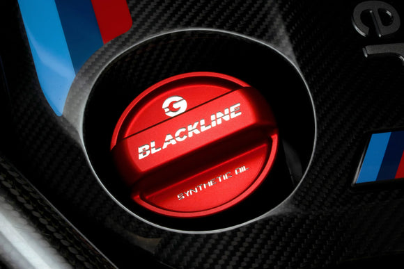 BLACKLINE S55 Billet Aluminium 4-Piece Cap Cover Set for BMW M3 F80 M4 F82 F83 & M2 Competition F87
