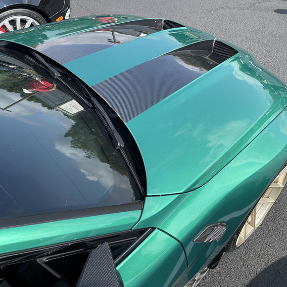 Carbon Pre-Preg A Style Vented Hood (Bonnet) for BMW M3 G80 G81 M4 G82 G83