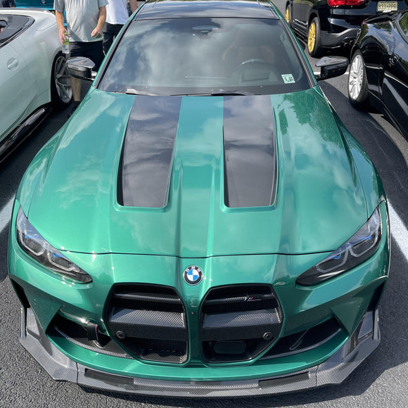 Carbon Pre-Preg A Style Vented Hood (Bonnet) for BMW M3 G80 G81 M4 G82 G83