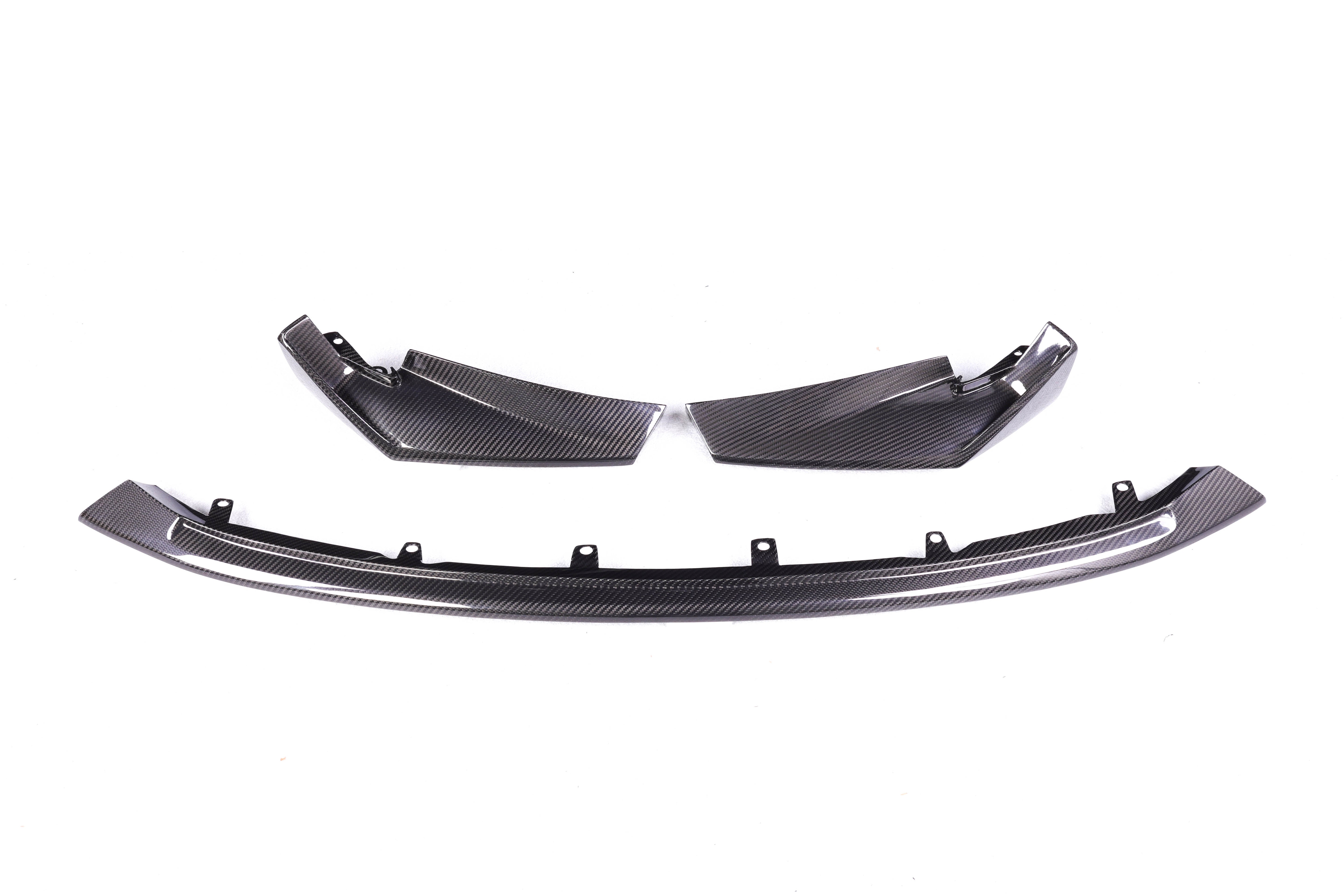 Carbon Pre-Preg CS CSL Style Front Splitter for BMW M3 G80 G81 M4 G82 G83