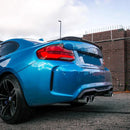 Carbon Pre-Preg CS Style Trunk Lip Spoiler for BMW M2 inc. Comp F87 & 2-Series F22 - MODE Auto Concepts