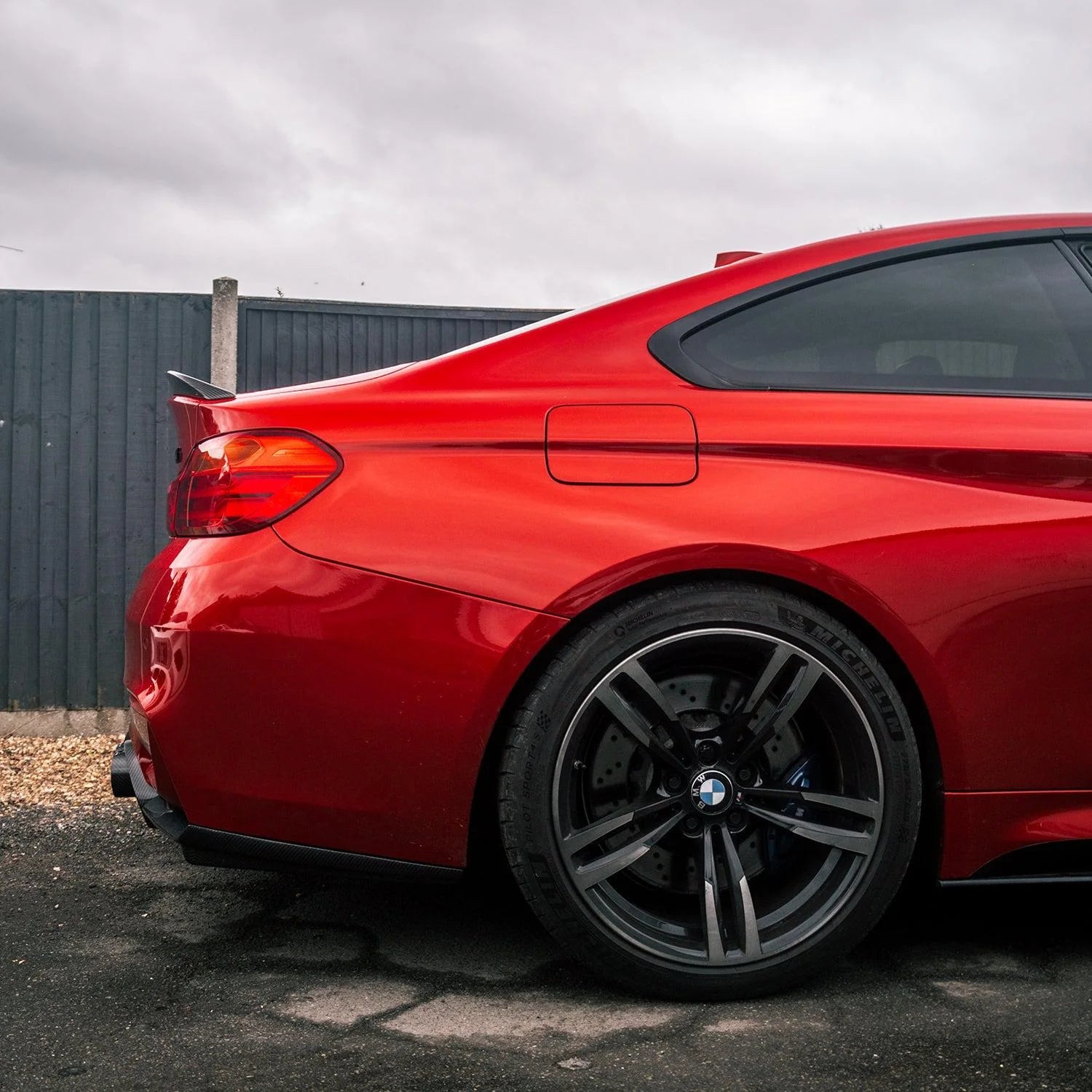 Carbon Pre-Preg CS Style Trunk Lip Spoiler for BMW M4 F82 F83
