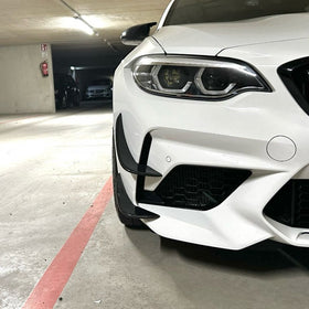 Carbon Pre-Preg Front Bumper Canards for BMW M2 Competition F87 (2019-2021) - MODE Auto Concepts