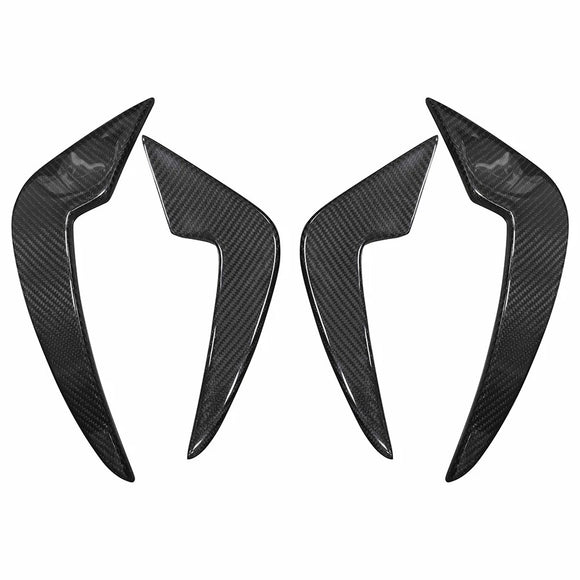 Carbon Pre-Preg Front Bumper Canards for BMW M2 F87 (2016-2018) - MODE Auto Concepts