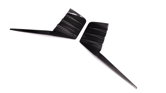 Carbon Pre-Preg M Performance Style Rear Bumper Trims for BMW M2 G87 - MODE Auto Concepts