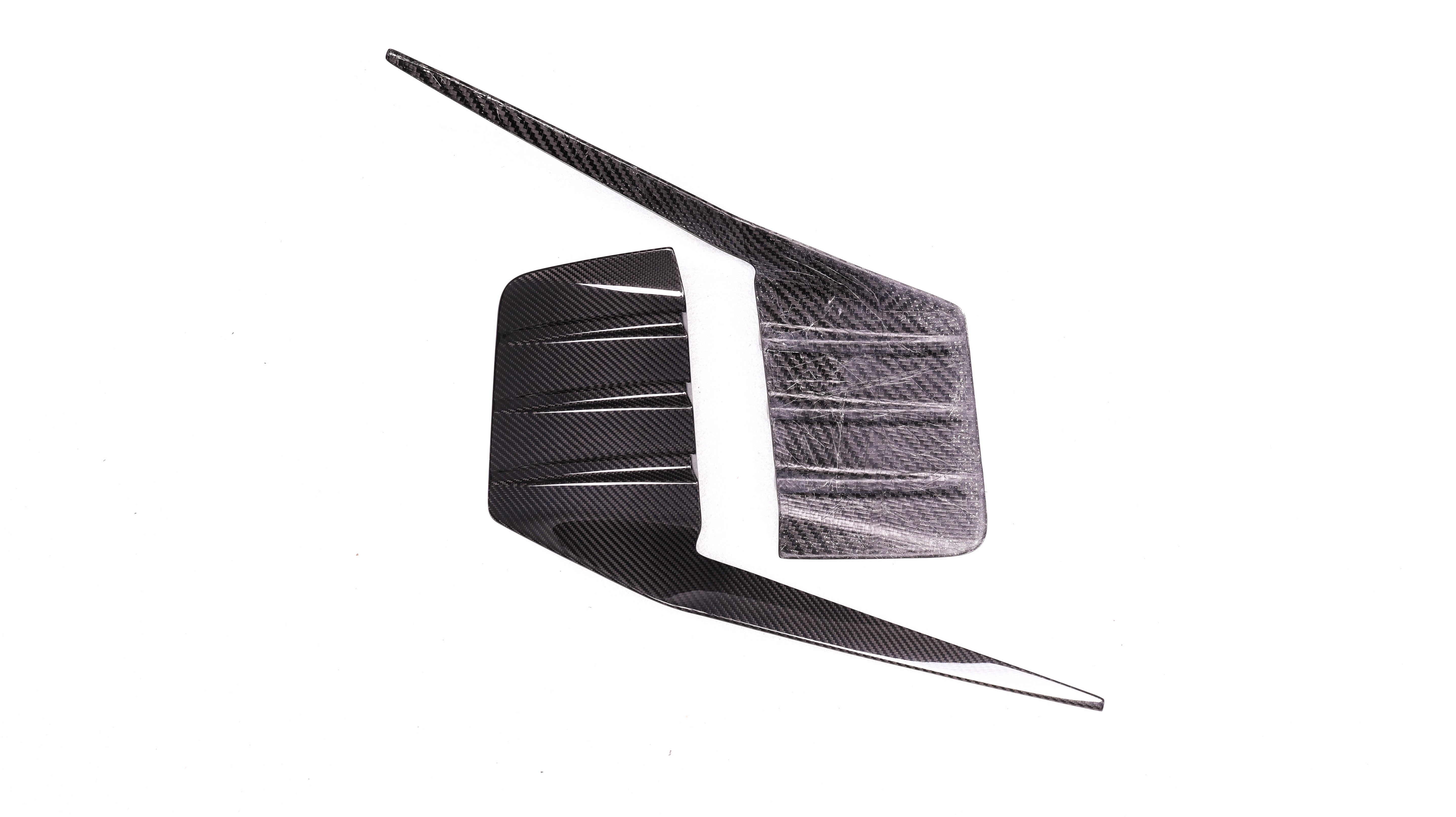Carbon Pre-Preg M Performance Style Rear Bumper Trims for BMW M2 G87