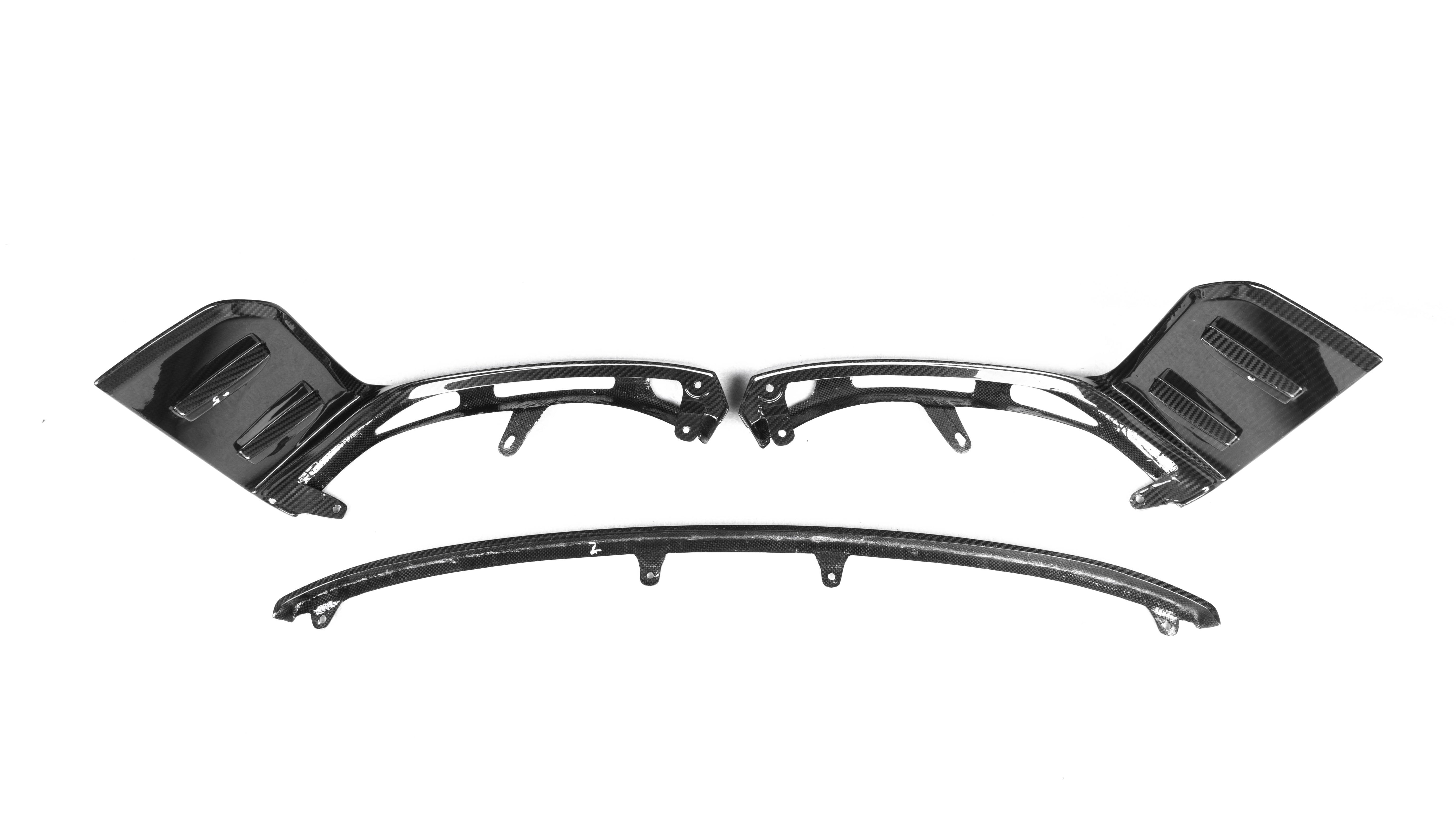 Carbon Pre-Preg M Performance Style Front Splitter for BMW M2 G87 - 0