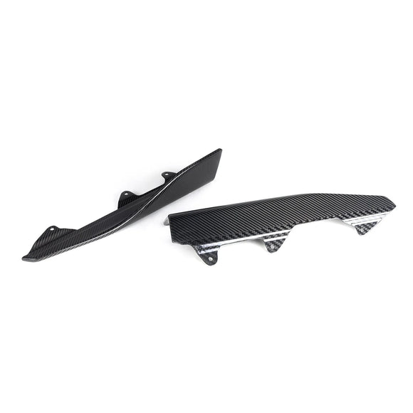 Carbon Pre-Preg M Performance Style Front Splitter Winglets for BMW M2 inc. Competition F87 (16-21) - MODE Auto Concepts