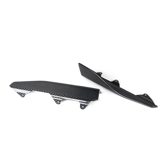 Carbon Pre-Preg M Performance Style Front Splitter Winglets for BMW M2 inc. Competition F87 (16-21) - MODE Auto Concepts