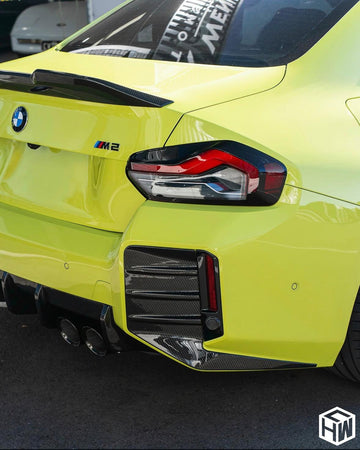 Carbon Pre-Preg M Performance Style Trunk Lip Spoiler for BMW M2 G87 & 2-Series G42 - MODE Auto Concepts