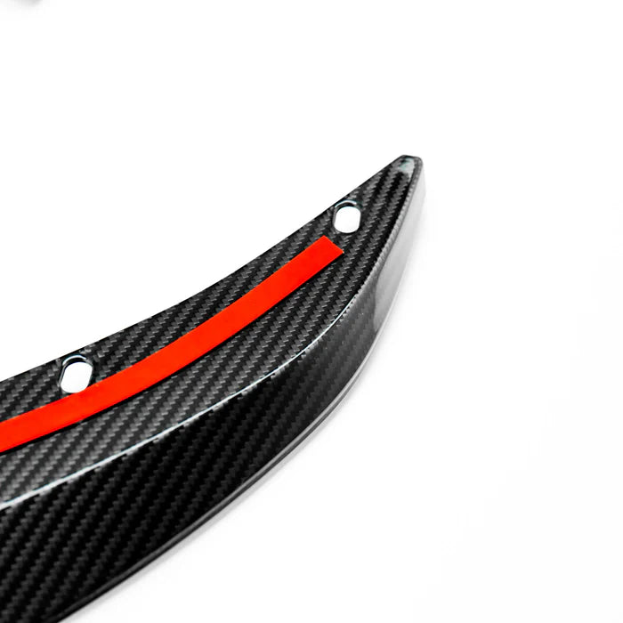 Carbon Pre-Preg MHC Style Rear Side Splitter for BMW M3 G80 G81 M4 G82 G83