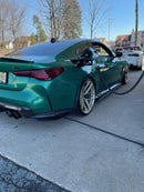 Carbon Pre-Preg MHC Style Rear Side Splitter for BMW M3 G80 G81 M4 G82 G83 - MODE Auto Concepts