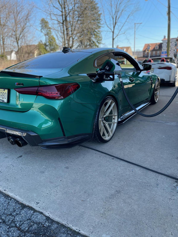 Carbon Pre-Preg MHC Style Rear Side Splitter for BMW M3 G80 G81 M4 G82 G83 - MODE Auto Concepts