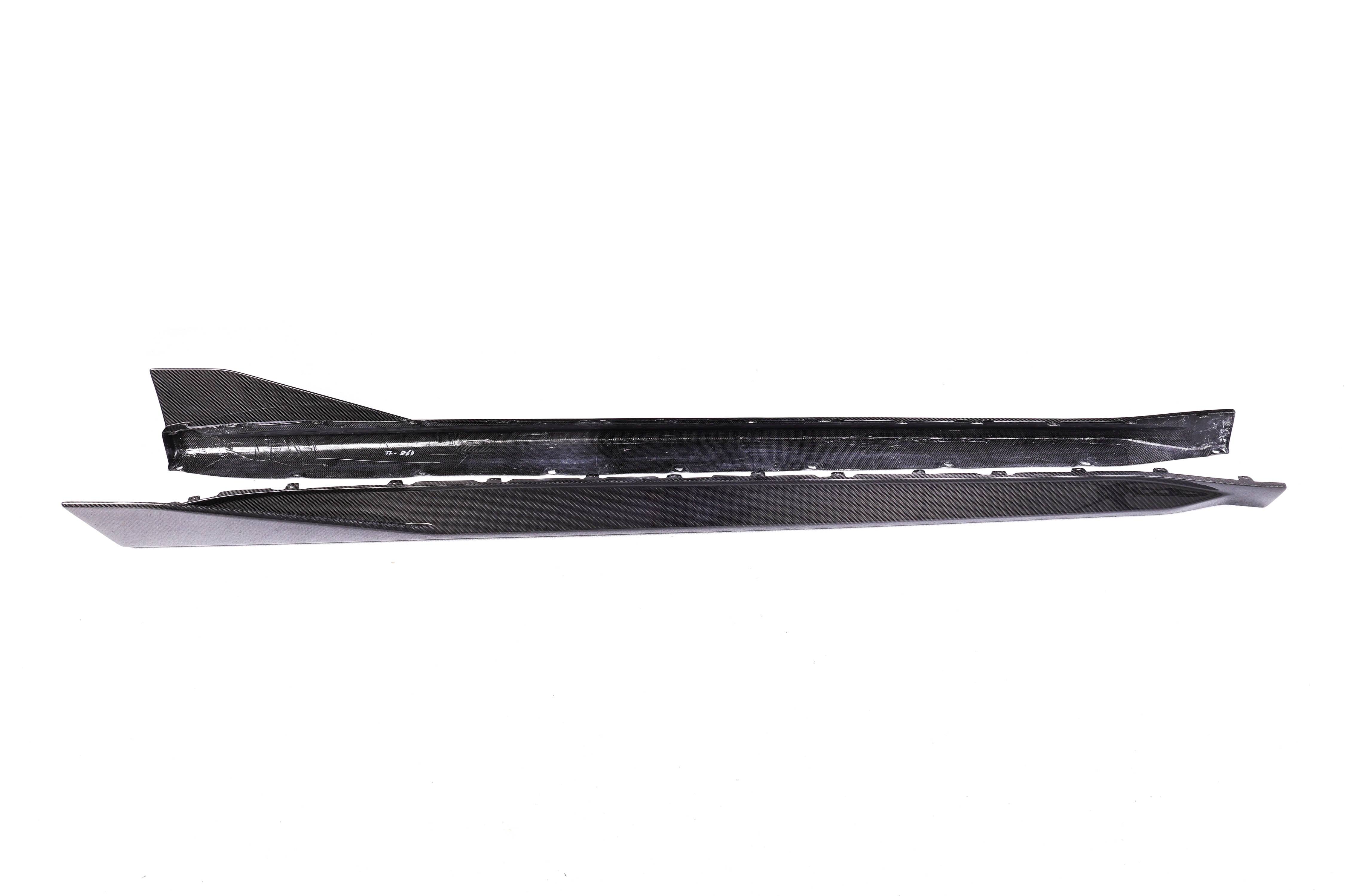 Carbon Pre-Preg M Performance Style Side Splitters for BMW M3 G80 G81 - 0
