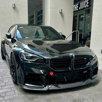 Carbon Pre-Preg MHC Style Front Splitter for BMW M2 G87 - MODE Auto Concepts