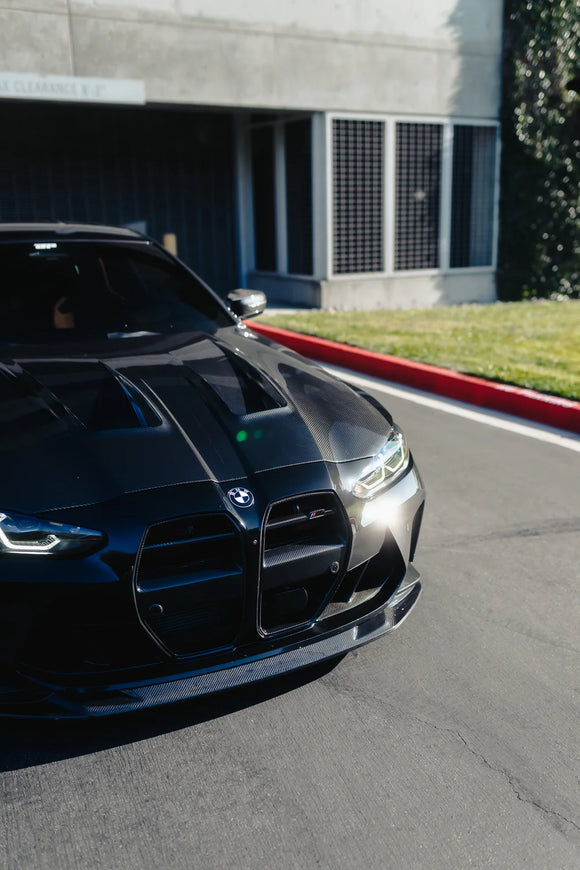 Carbon Pre-Preg MHC Style Front Splitter for BMW M3 G80 G81 M4 G82 G83 - MODE Auto Concepts