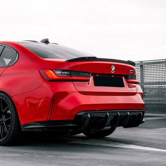 Carbon Pre-Preg MHC OE+ Style Rear Diffuser for BMW M3 G80 G81 M4 G82 G83 - MODE Auto Concepts