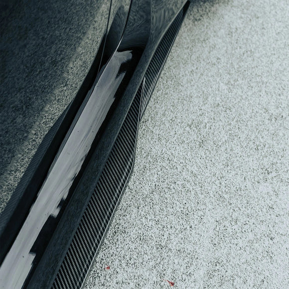 Carbon Pre-Preg MHC Style Side Splitters for BMW M2 G87 - MODE Auto Concepts