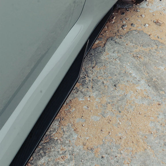 Carbon Pre-Preg MHC Style Side Splitters for BMW M2 G87 - MODE Auto Concepts