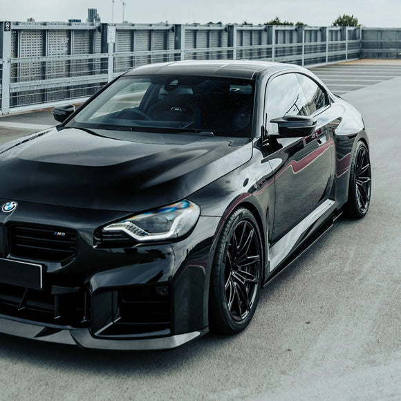 Carbon Pre-Preg MHC Style Side Splitters for BMW M2 G87 - MODE Auto Concepts