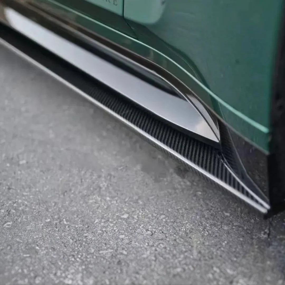 Carbon Pre-Preg MHC Style Side Splitters for BMW M3 G80 G81