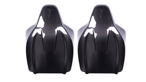 Carbon Pre-Preg Seat Back Upper & Lower Trim Set for BMW M3 G80 G81 - MODE Auto Concepts