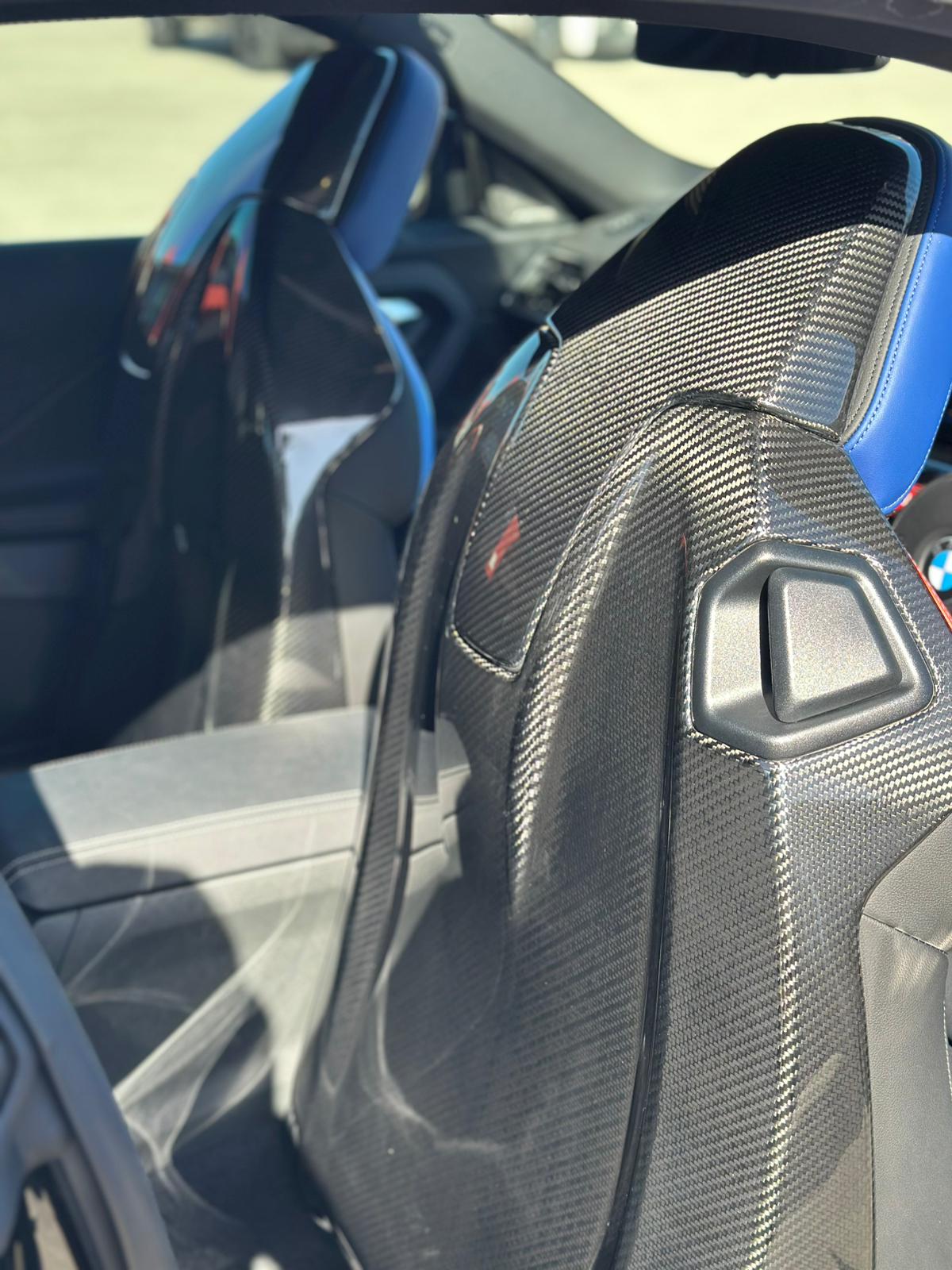 Carbon Pre-Preg Seat Back Upper & Lower Trim Set for BMW M4 G82 G83 & M2 G87