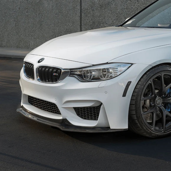 Carbon Pre-Preg V Style Front Splitter for BMW M3 F80 M4 F82 F83 - MODE Auto Concepts