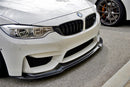 Carbon Pre-Preg V Style Front Splitter for BMW M3 F80 M4 F82 F83 - MODE Auto Concepts