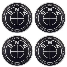 Emblex BMW LTD. Edition Black Style Wheel Center Cap 56mm for BMW 1 2 3 5 7 8 X1 X2 X3 X4 X5 X6 X7 - MODE Auto Concepts