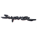 Emblex Gloss Black Supra Rear Badge Emblem for Toyota Supra A90 - MODE Auto Concepts