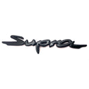 Emblex Gloss Black Supra Rear Badge Emblem for Toyota Supra A90 - MODE Auto Concepts