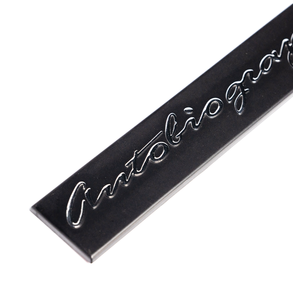 Emblex Autobiography Style Gloss Black Rear Trunk Badge Emblem for Range Rover Sport L494 - MODE Auto Concepts