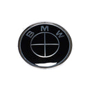 Emblex BMW Style Stealth Black / Black Hood Badge Emblem for BMW E-Series 1M E82 M3 E90 E92 M5 E60 M6 E63 & 1 3 5 6 7 Series E88 E91 E61 E64 E65 - MODE Auto Concepts