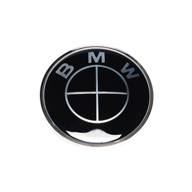 Emblex BMW Style Stealth Black / Black Steering Wheel Badge Emblem for BMW 1 2 3 4 5 6 7 8-Series 1M M2 M3 M4 M5 M6 M8 - MODE Auto Concepts