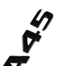 Emblex Gloss Black A45 Trunk Badge Emblem for Mercedes Benz AMG A45 - MODE Auto Concepts