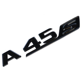 Emblex Gloss Black A45s Trunk Badge Emblem for Mercedes-Benz AMG A45s W177 - MODE Auto Concepts