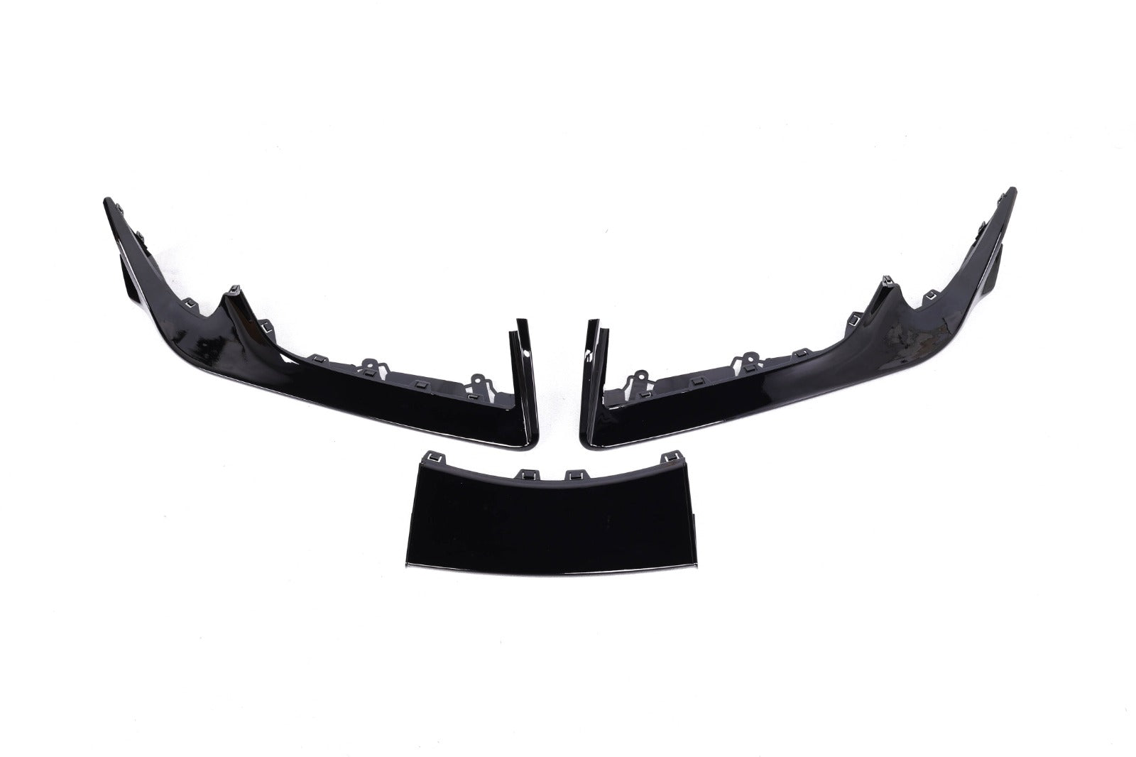 Exon Gloss Black ADRO Style Front Splitter for Toyota Supra A90