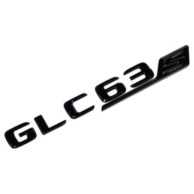 Emblex Gloss Black GLC63s Badge Emblem for Mercedes-Benz AMG GLC63 S X253 C253 - MODE Auto Concepts