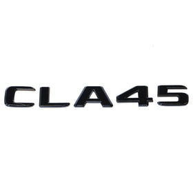 Emblex Gloss Black CLA45 Trunk Badge Emblem for Mercedes-Benz AMG CLA45 C117 X117 - MODE Auto Concepts