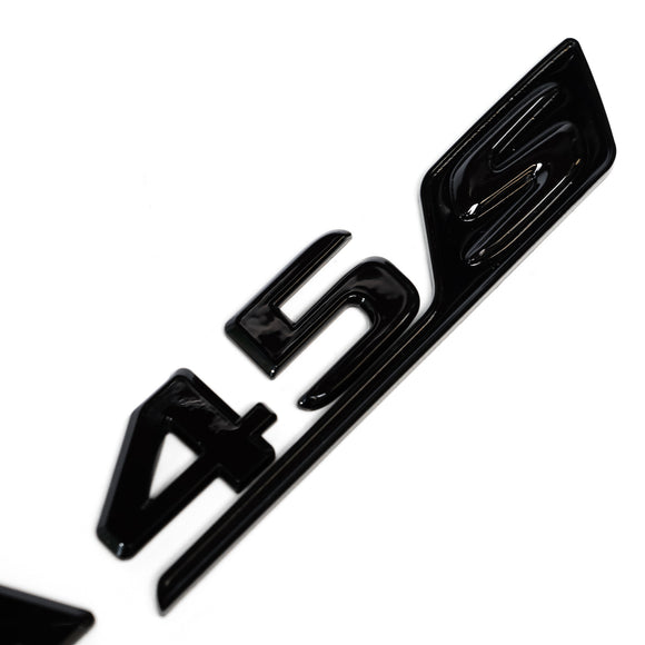 Emblex Gloss Black CLA45s Trunk Badge Emblem for Mercedes-Benz AMG CLA45s C118 / X118 - MODE Auto Concepts
