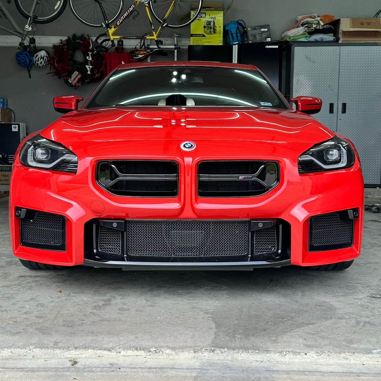Exon Gloss Black CSL Style Grille for BMW M2 G87 - 0