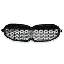 Exon Gloss Black Diamond Grille for BMW 1-Series F40 (2019-present) - MODE Auto Concepts