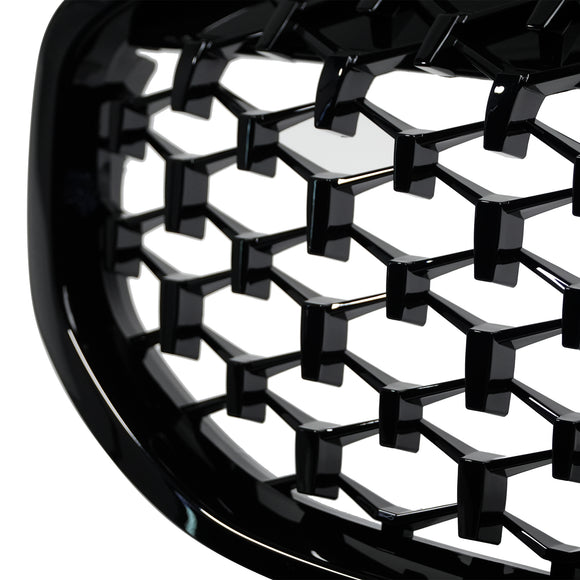 Exon Gloss Black Diamond Grille for BMW 1-Series F40 (2019-present) - MODE Auto Concepts
