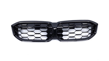 Exon Gloss Black Diamond Grille for BMW 3-Series LCI inc. 320i 330i M340i G20 G21 G28 (2023-present)
