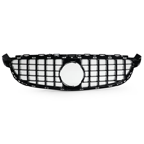 Exon Gloss Black Panamericana GT Style Grille for Mercedes Benz C63/C63s AMG W205 (15-21) - MODE Auto Concepts