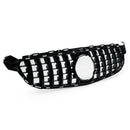 Exon Gloss Black Panamericana GT Style Grille for Mercedes Benz C63/C63s AMG W205 (15-21) - MODE Auto Concepts