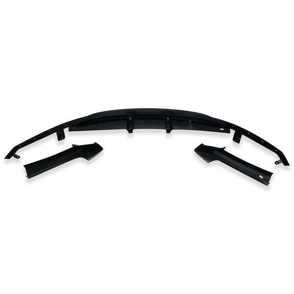 Exon Gloss Black Front Splitter for BMW 2-Series 220i 225i M235i M240i LCI F22 F23 M-Sport - MODE Auto Concepts