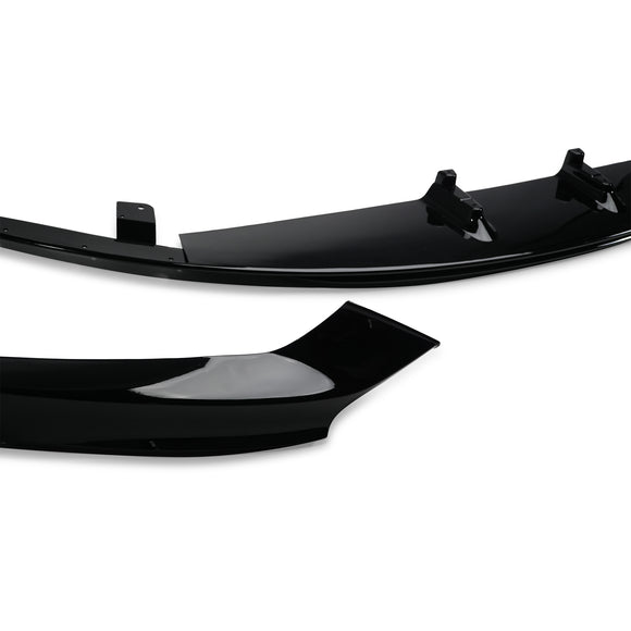 Exon Gloss Black Front Splitter for BMW 2-Series 220i 225i M235i M240i LCI F22 F23 M-Sport - MODE Auto Concepts