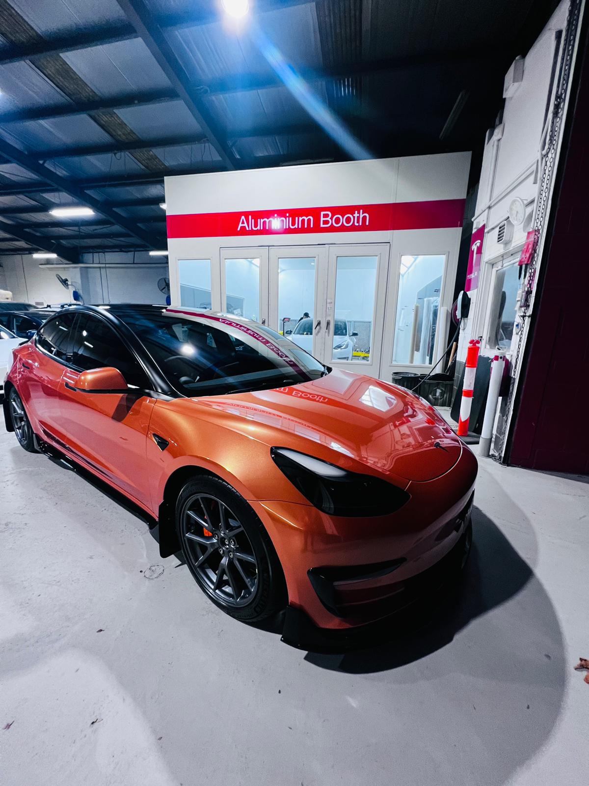 Exon Gloss Black Full Bodykit for Tesla Model 3 inc. Performance P3D - MODE Auto Concepts